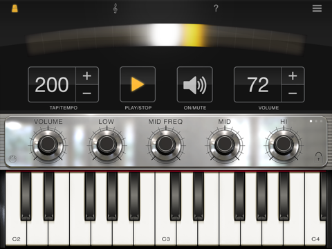 iLectric Piano for iPad のスクリーンショット