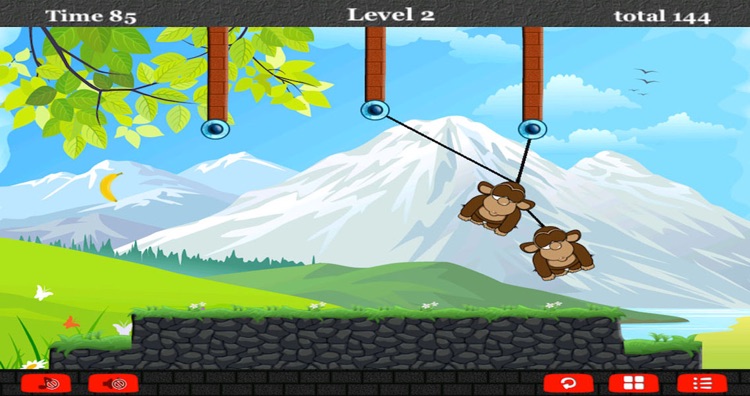 A Monkey Rope Animal Games For Pro