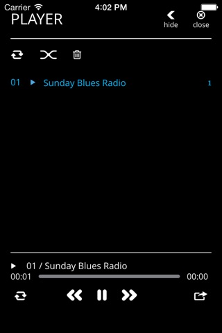 Sunday Blues Radio screenshot 2