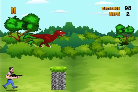 The Hungry Dino Left Behind The Most Wanted Man in the Woods Free screenshot 2