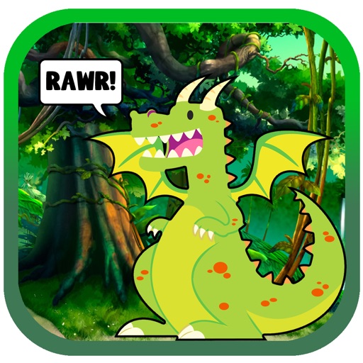 Dragon Chase Sim for Kids - Your Best Glider Monster Friends FREE By Animal Clown Icon