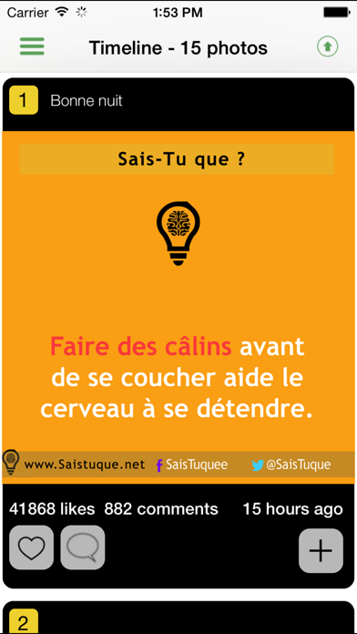 Screenshot #3 pour Sais Tu Que?