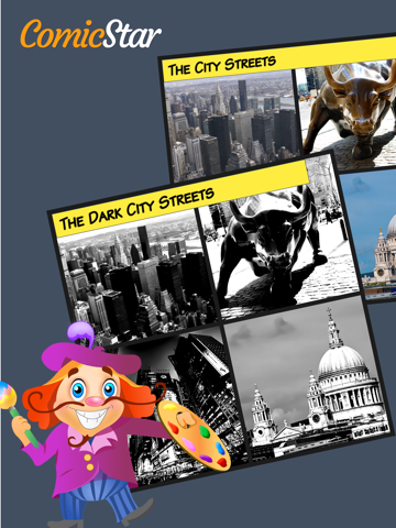 Comic Star HD - Comic Strip Creator iPad screenshot