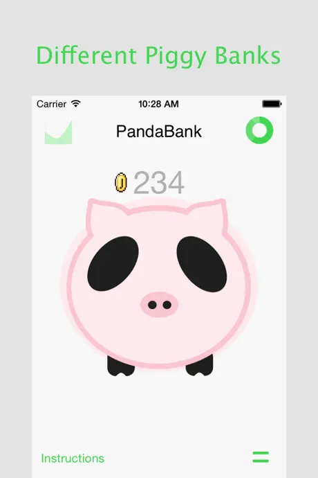 PandaBank - Cofrinho