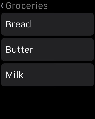 Apple Watch screenshot