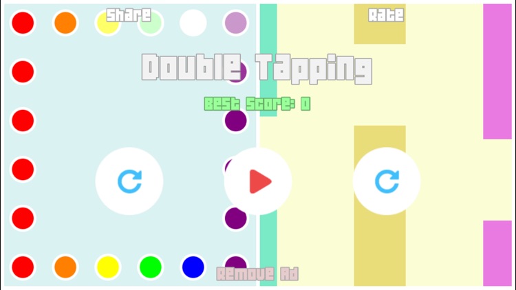 Double Play - A combination of Flappy Bird and Don't step on the White screenshot-0