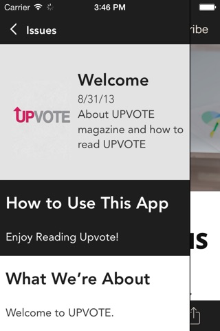 Upvote Magazine screenshot 2