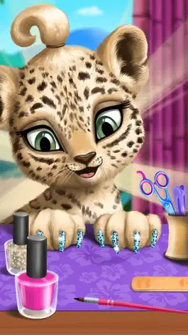 Game screenshot Baby Jungle Animal Hair Salon - No Ads apk