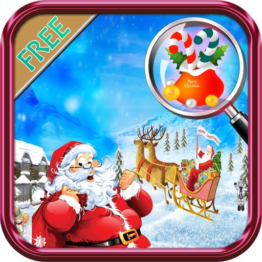 Hidden Object Garden Christmas icon