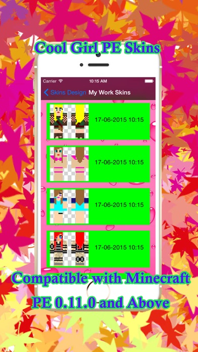 Cool Girl Skins for P... screenshot1