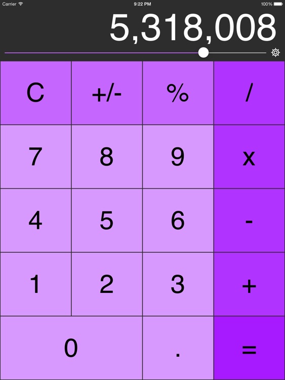 Decimal Calculator (No Ads, Links or IAP)