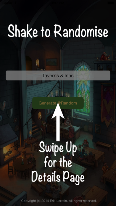 Screenshot #1 pour TRPGTools: @Random
