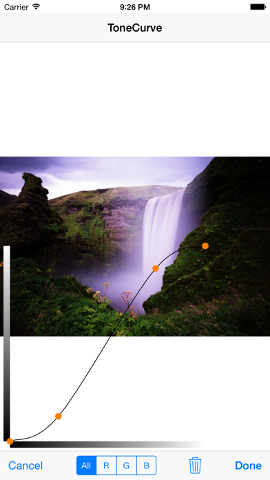 Screenshot #2 pour ToneCurve