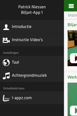 Patrick Niessen Biljart-App screenshot 3
