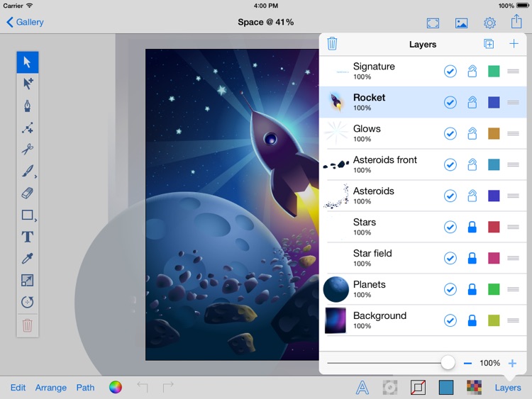 Vector PaintPad (vector graphics editor)