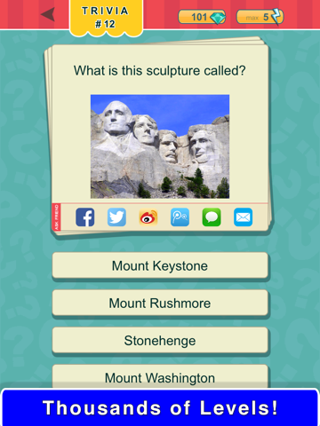 Screenshot #4 pour Trivia Quest™ USA - trivia questions