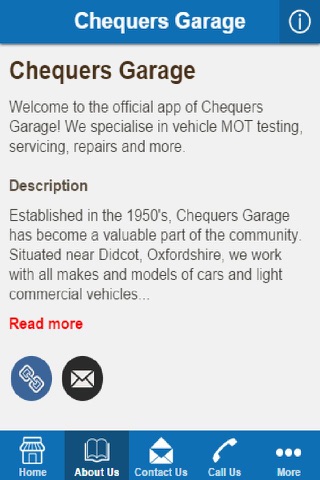 Chequers Garage screenshot 2