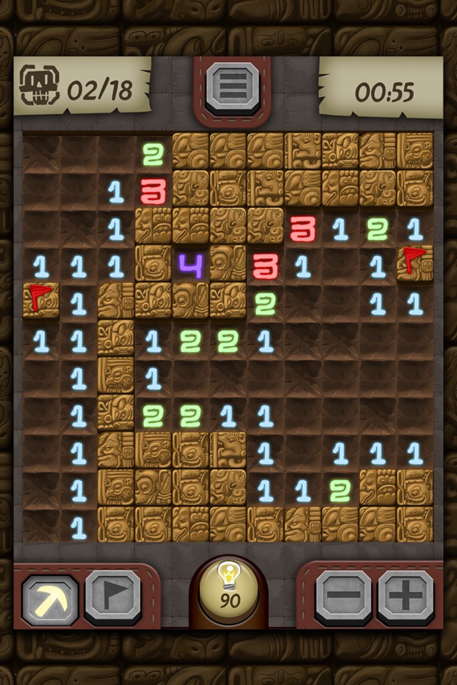 Temple Minesweeper - El Dorado Adventure with Mine Sweeper Gameplay screenshot 2