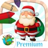 Pintar la navidad – libro para colorear  - Premium