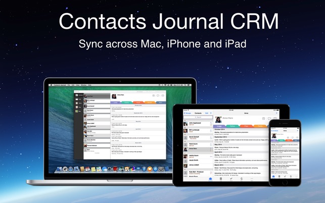 Mac app for business contacts without