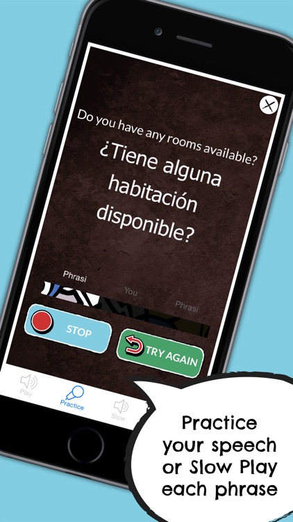 Spanish Phrasi - Free Offline Phrasebook with Flashcards, Street Art and Voice of Native Speaker screenshot-4