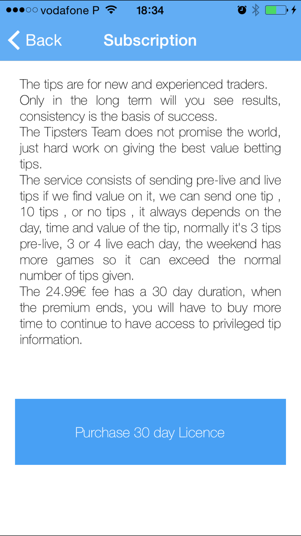 Tipsters