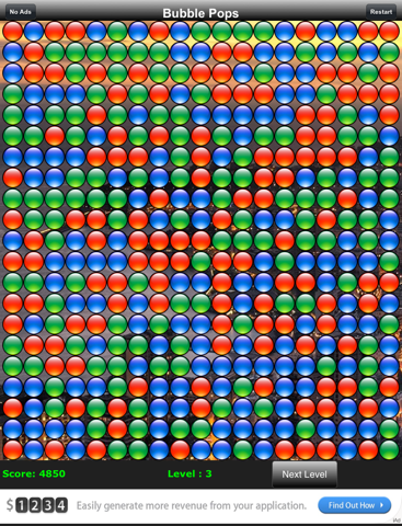 Screenshot #5 pour Bubble Pops Strategy Game