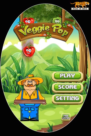 Veggie Pop - Tasty Splash Popping Mania Game screenshot 2