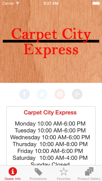 Carpet City by DWS
