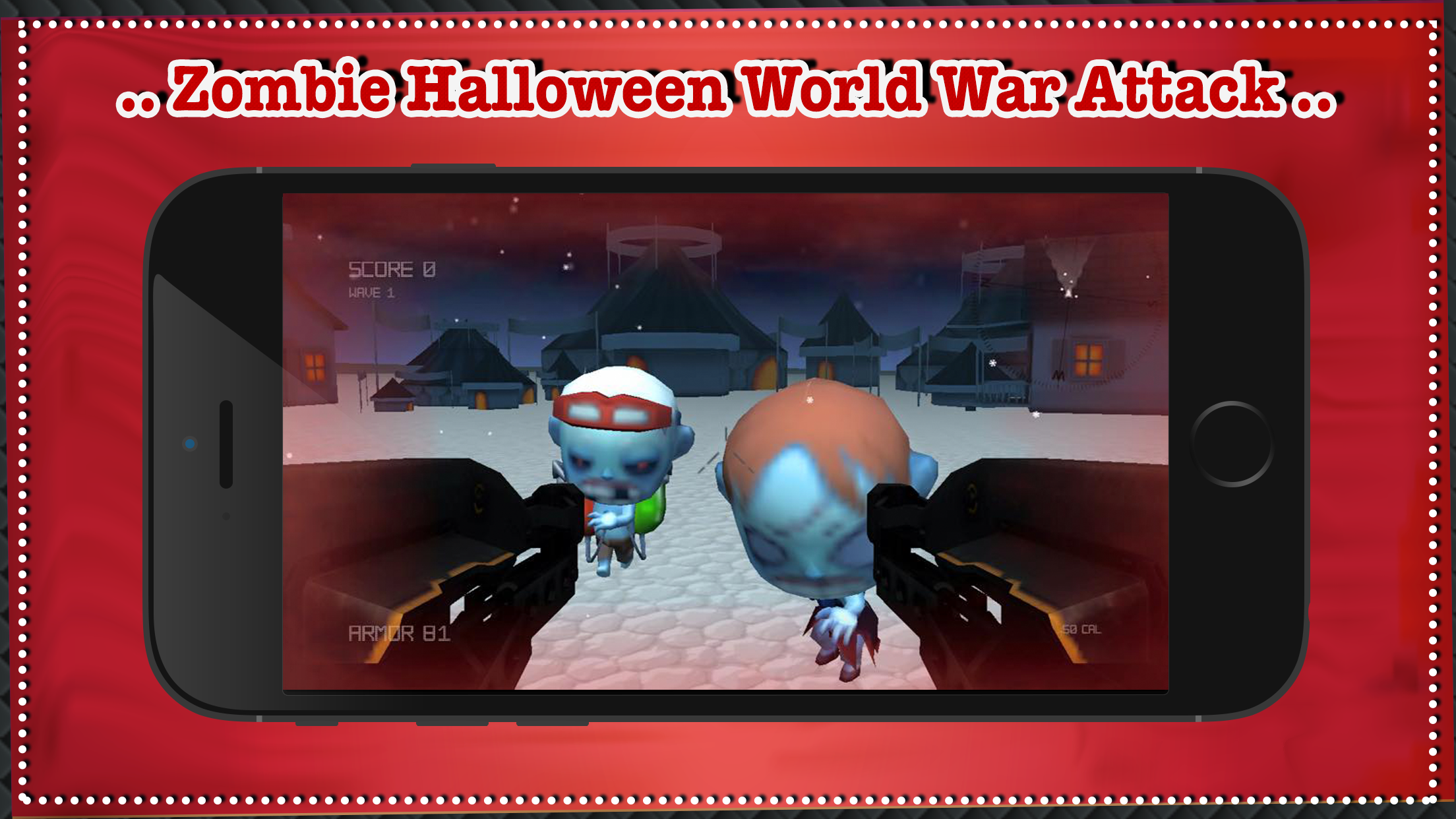 Zombie Halloween World War Attack - best strategy rpg shooting survival free game screenshot 2