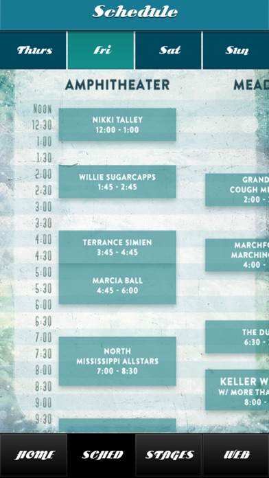 Magnolia Fest 2014 iPhone screenshot 2 - Music app