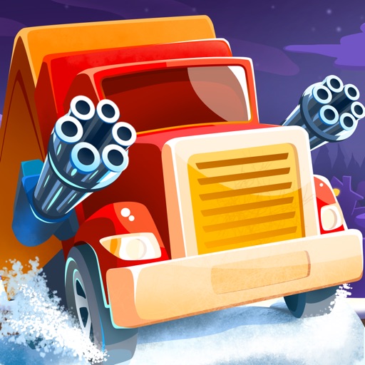 Snow Village Truck