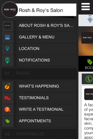 Rosh & Roy's Salon screenshot 3