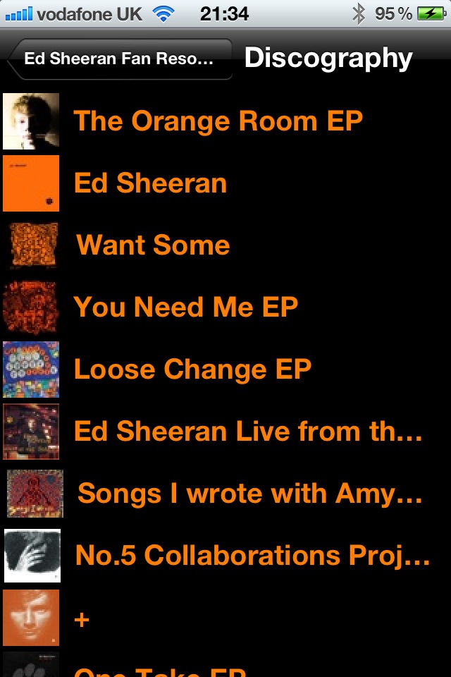 Ed Sheeran Fan Resource screenshot 4