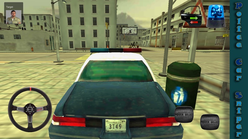 Police Car Sniper screenshot 1