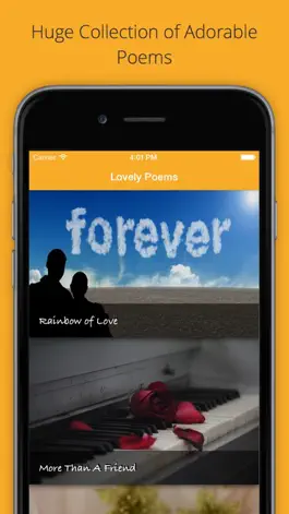 Game screenshot Lovely Poems apk