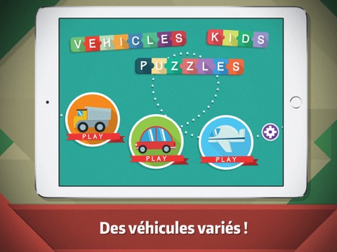 Screenshot #5 pour Voitures enfants, véhicules et camions jeu de puzzle pour les tout-petits et Bébés garçons à regarder, écouter et apprendre