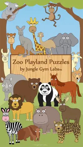 Game screenshot Toddler Puzzle Zoo Animal game apk