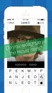 Who's the Celeb? - Guess the Famous Celebrity Word Game screenshot #1 for iPhone