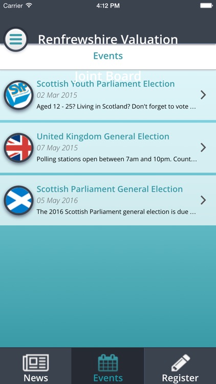 Renfrewshire Voter Registration