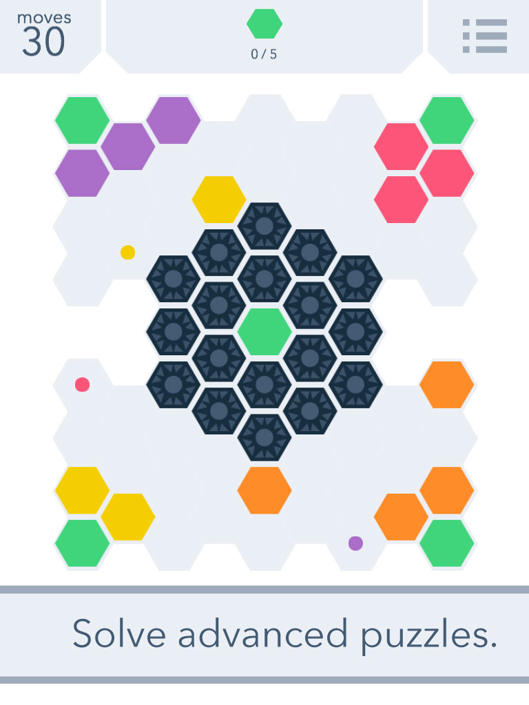 Hexit - A minimal puzzle game