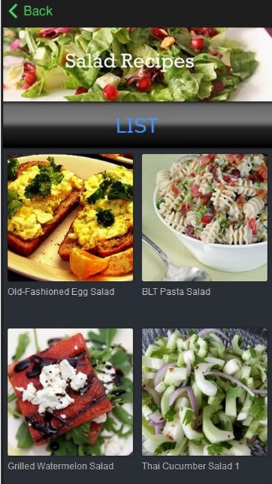 Screenshot #1 pour Easy Salad Recipes - recette salade