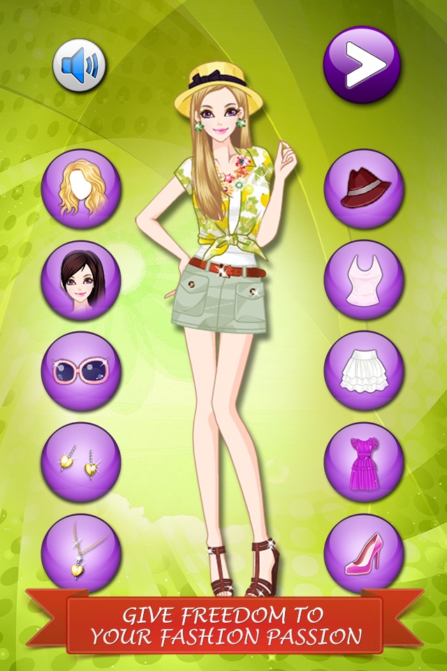 Little Spring Girl - Dress Up! Game about makeover and make-up screenshot 3