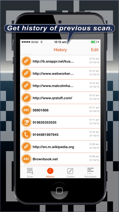 【图】QR Reader for Quick Scan Code(截图2)