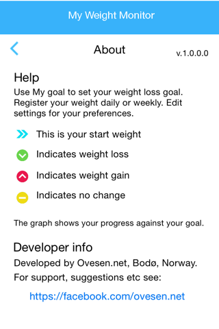 My Weight Monitor screenshot 4