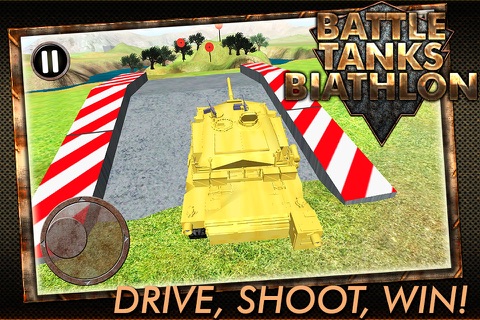 Battle Tanks Biathlon 3D screenshot 2