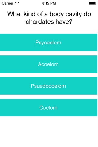 Chordate Quiz screenshot 3