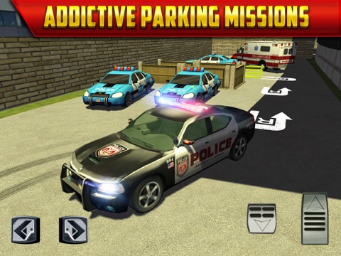 Police Car Parking Simulator Game - Real Life Emergency Driving Test Sim Racing Gamesのおすすめ画像4