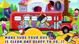 Game screenshot Baby School Bus Wash apk