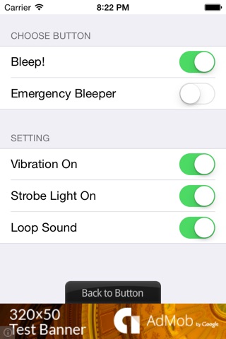 Bleep Button Plus screenshot 4